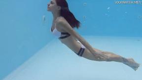 ”Hungarian tiny hot girl Hermione Ganger in the pool”