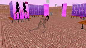 Beautiful Shemale Fingers Her Ass Then Shakes Dick to Her Mouth 3D Hentai