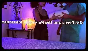 Kira Perez and the Perverted Masseuse: A Sizzling Massage Session
