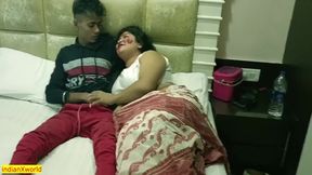 Indian Bengali Stepmom First Sex With 18yrs Young Stepson! With Clear Audio