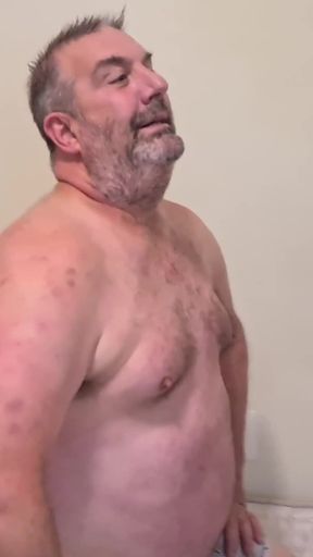 Worship Muscle Silver Stepdaddy Boxer Vs. Gouine Wrestler - Grappling, Strength and Sweat