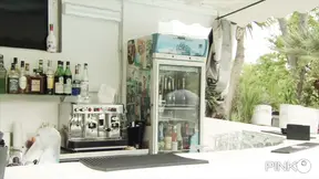 Silvia Dellai takes double penetration from two big cocks