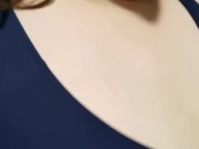 Video request: roll around in grass wearing woman's swim suit!