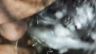 Amazingly Hot Bae and adorable juicy mallu ex-wife squirting and eating