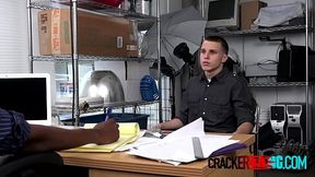 Good looking jock lets director finger and penetrate his asshole