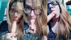 i am trinning my mouth for you