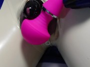 caged puppy wants to cum in chastity(no cum)