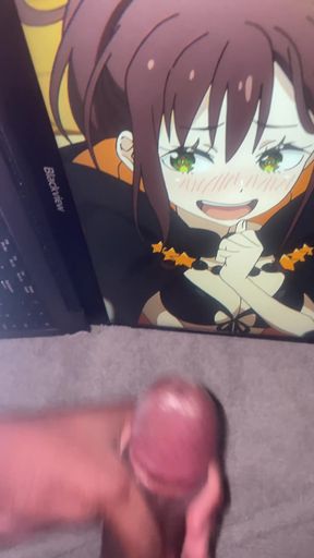Hentai anime girl with black hair