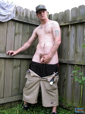 Rough Straight Jock Lex Busts A Nutt Outdoors