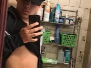 19 year old Latino jerking off session
