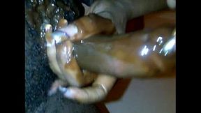 Freaky ebony give sausy heads