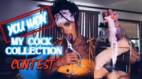 WINNING MY COCK COLLECTION CONTEST MEANS LOSING YOURS FOREVER- Penectomy, CBT, SPH, MistressRavenFD