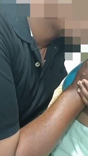Epic moment from &quot;Tamil Amateur Couples Really enjoyed kissing boobs sucking and nice cock sucking&quot;