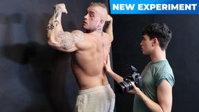 Hunk Tattooed Model Davin Strong Drills Photographer's Ass And Makes Him Cum On His Dick - StepUncle