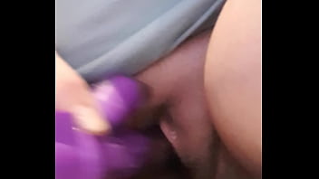 Bbw uses toy for cum and piss