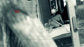 raylene is a busty latina in lingerie who gets laid and sprayed with cum