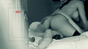 raylene is a busty latina in lingerie who gets laid and sprayed with cum