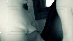 raylene is a busty latina in lingerie who gets laid and sprayed with cum