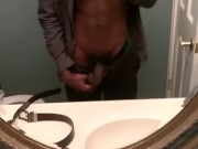 Short tease (flaccid fella)
