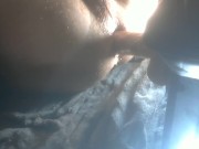 Thrusting Dildo Works My Ass