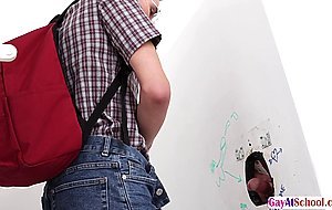 Horny prof rims nerd Shae wet ass and gets fucked so hard