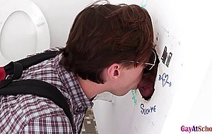 Horny prof rims nerd Shae wet ass and gets fucked so hard