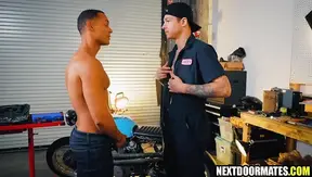 Jayden Marcos & AJ Sloan: Hung Repairman Gives Client Special Service