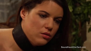 Tight Big Ass Lesbian Slave Moans And Orgasms From Fingering