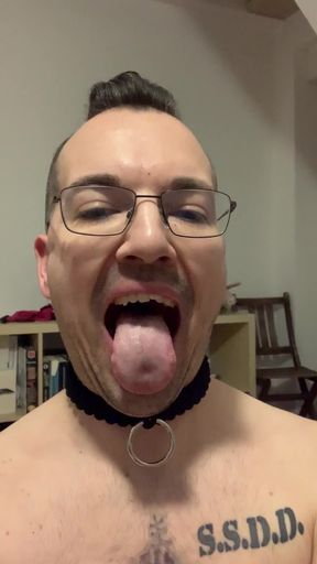 Swallowing my own cum
