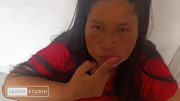 Sexy Mature Colombian Debuts Her New Dildo by Giving Her Wet Blowjob in Her Mouth