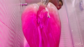 Soapy shower   masturbation