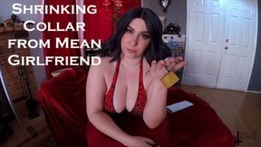 Shrinking Collar from Mean Girlfriend VR 360 - A Magic Shrink JOI Cum Countdown to Multiple Orgasms from Cruel Giantess