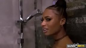 Minx - Shower With Sexy Ebony Stepdaugher