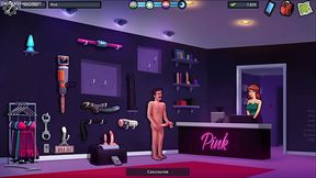 Perverted teen catches busty milf in compromising position