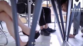 Madou Media MD-0182 Time Freeze Fantasy with Powerful Female Boss Free Viewing