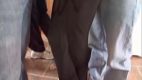 Hillary Scott is the definition of a gangbang slut, taking two cocks in her seat at the same time