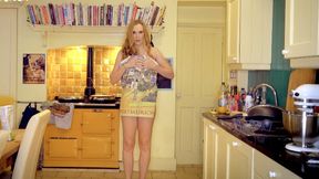 Tradwife Made To Strip on Livestream