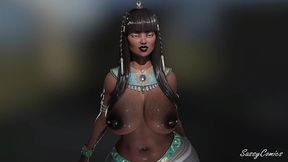 ancient egyption queen - sassycomics