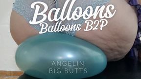 Huge ass bouncing on balloons until they pop (1)