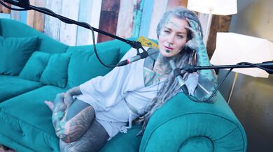 Anuskatzz tattoo model ASMR R - Relief podcast talking