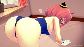 Big-Ass Anime Babe Gets Big-Cock Blowjob & Creampie In Hot Hentai Story