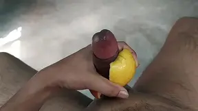 First Time He Fucks an Apple: Loud Moans & Cum Requests
