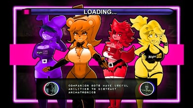 Cartoon girls get caught giving a footjob at Frenni's wild anime party