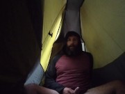 Tent confession worship my cock