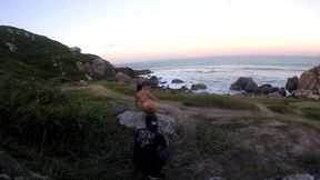 ensaio sensual na beira mar - luna lilac - pernocas - joy cardozo - o sulista