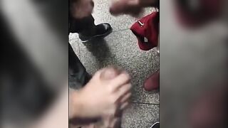 Public Bathroom Orgy3r