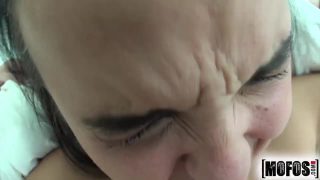 Dillion Harper takes it deep in the ass with her big clit on display