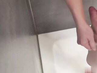 Jerk Off Spunk fountain in Baths