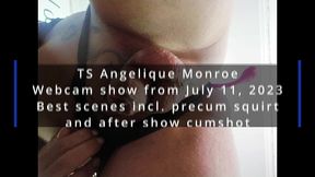 ts angelique monroe - webcam show from july 11, 2023