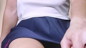 I Want You Inside Me! Horny babe ride dildo and masturbate when husband is at work